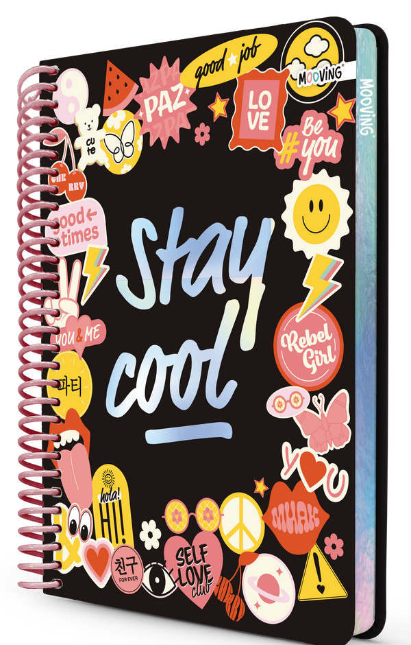 Cuaderno tipo A4 Smile Fever 20,5x28 hoja cuadriculada