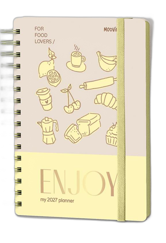 Agenda 15x21 Mood 2027 Semana a la vista (15x21 cm)