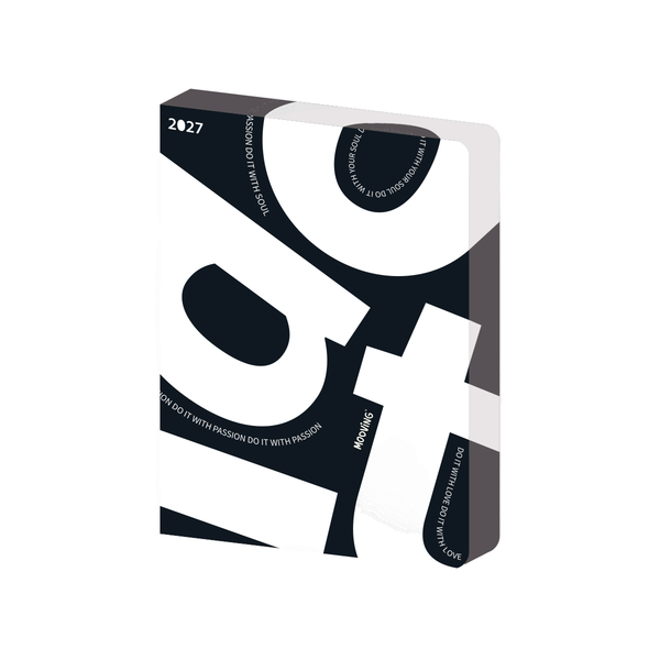 Agenda 15x21 Black 2027 (15x21 cm)