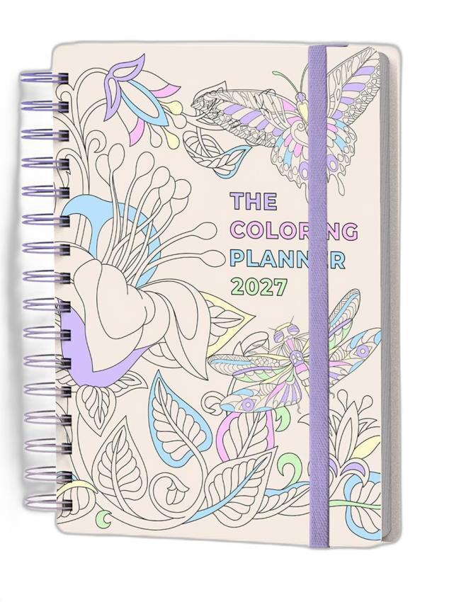 Agenda 15x21 The Coloring Planner 2027 (15x21 cm)
