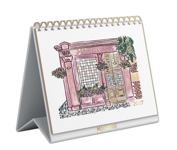 Calendario de escritorio Travel 2027 (16,5x16cm)