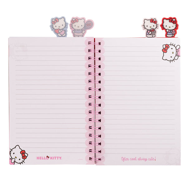 MAW Hello Kitty - Cuaderno A5 con separadores