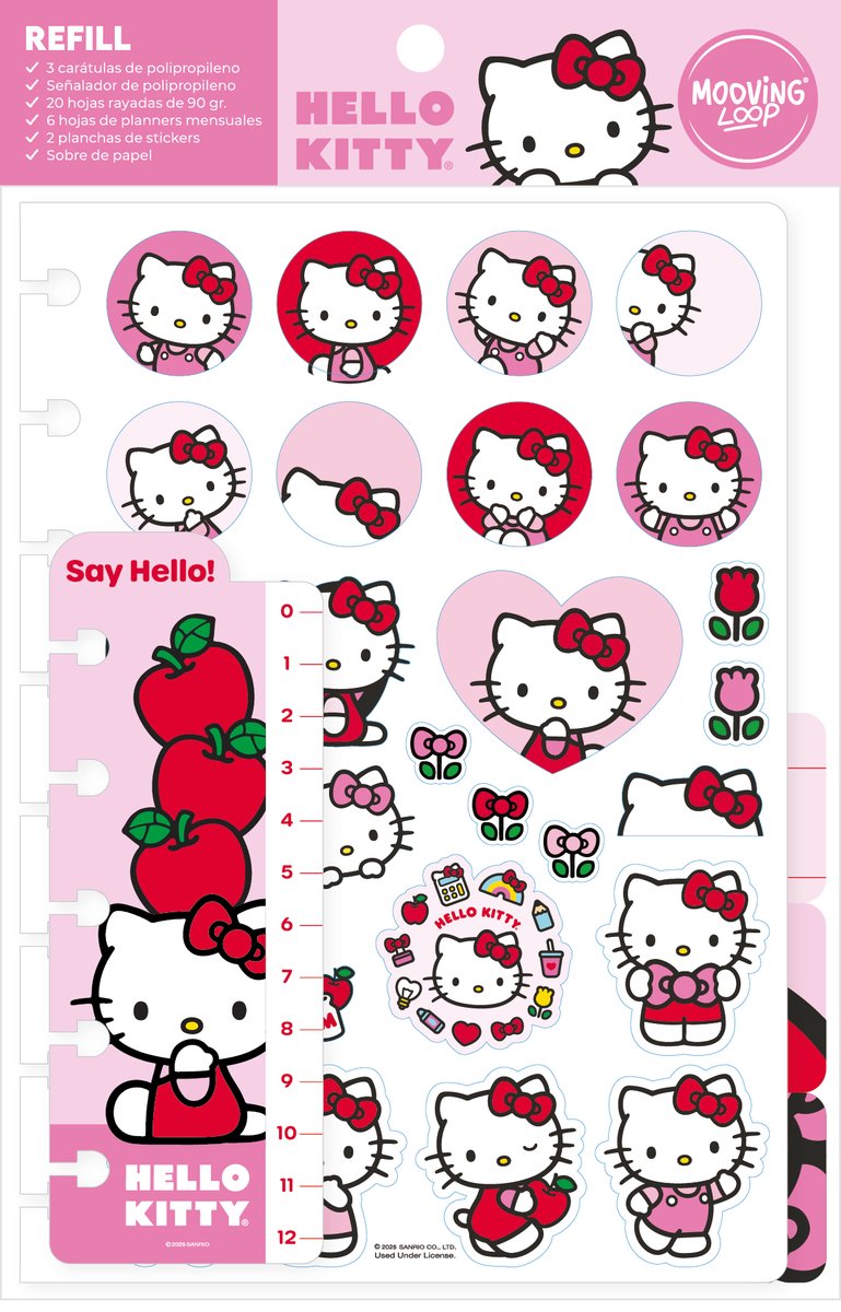Mooving Loop - Refill Hello Kitty A5