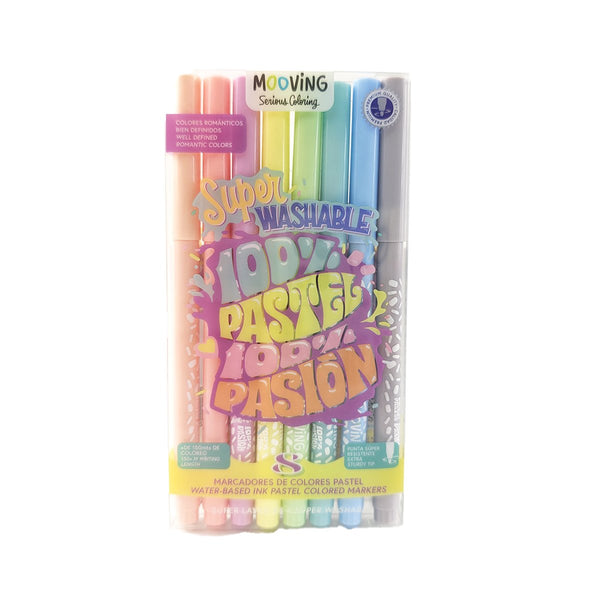 Coloring - Marcadores Color Pastel x 8