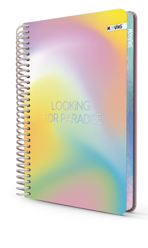 Cuaderno tipo A4 Pastel 20,5x28  hoja cuadriculada