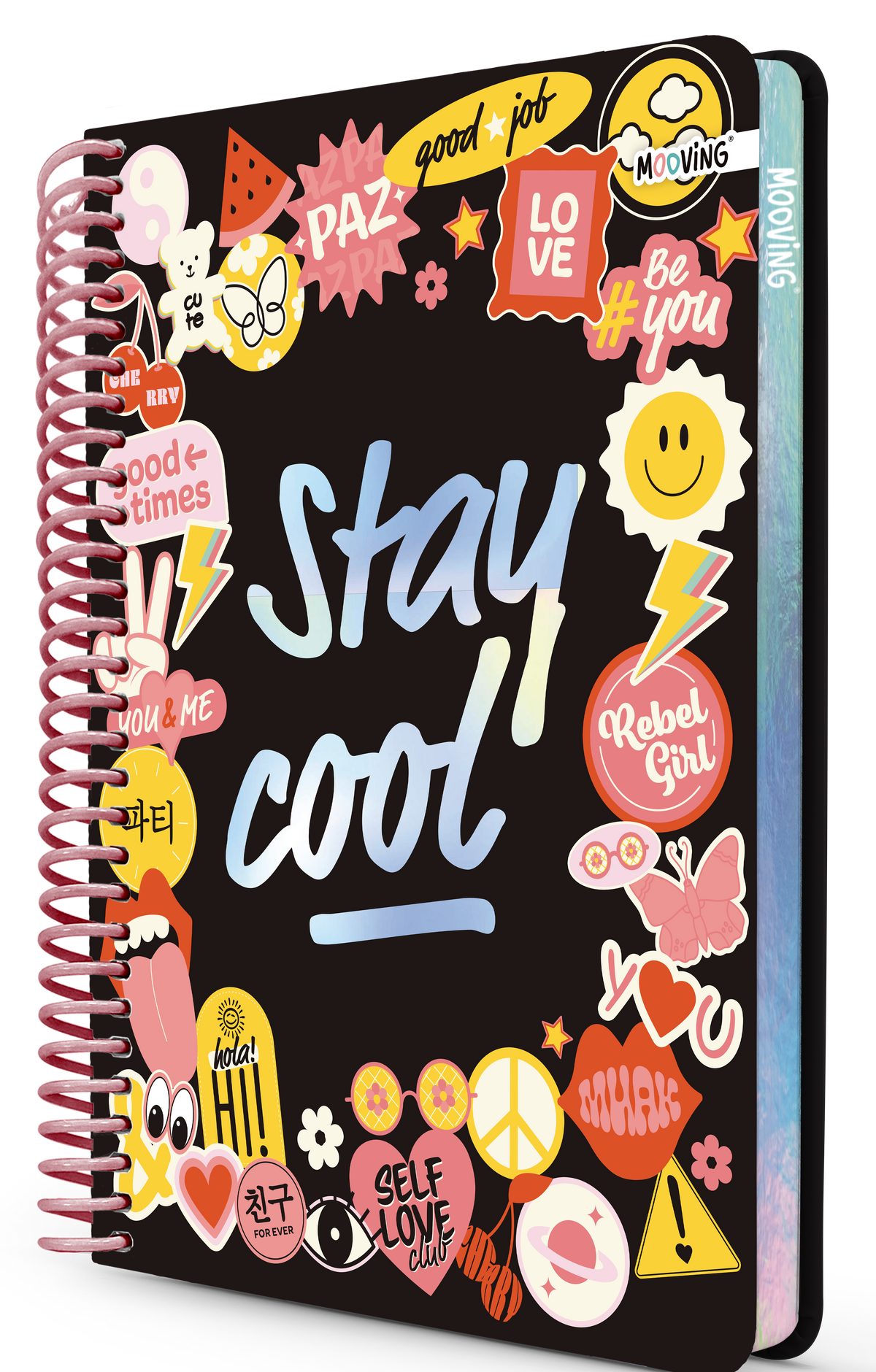 Cuaderno tipo A4 Smile Fever 20,5x28  hoja cuadriculada