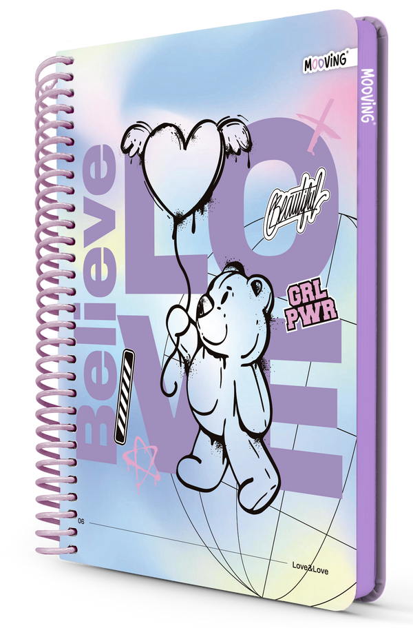 Cuaderno tipo A4 GRL Power 20,5x28  hoja cuadriculada