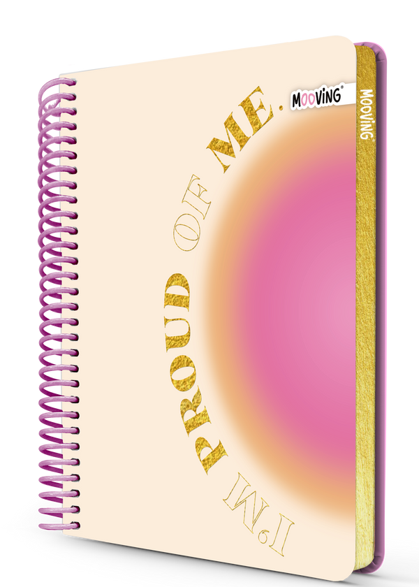 Cuaderno Pastel 17x21 cm hojas cuadriculadas