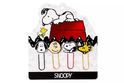 Snoopy Fun paper clip x4