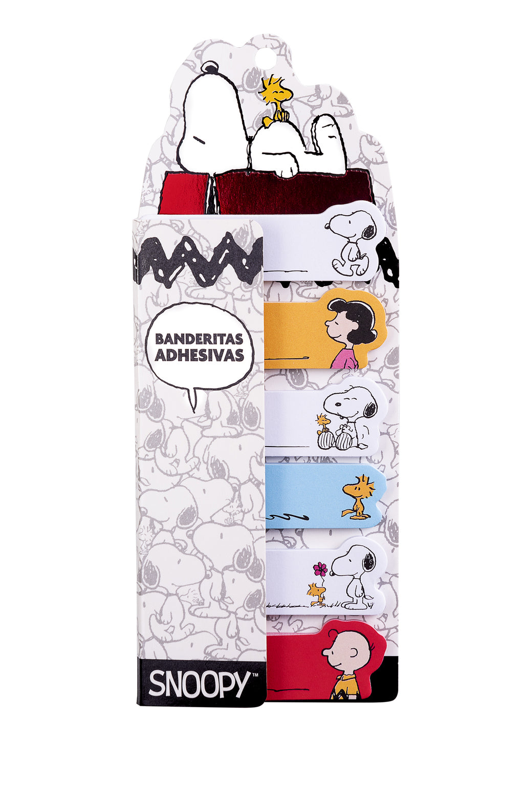Snoopy banderitas adhesivas