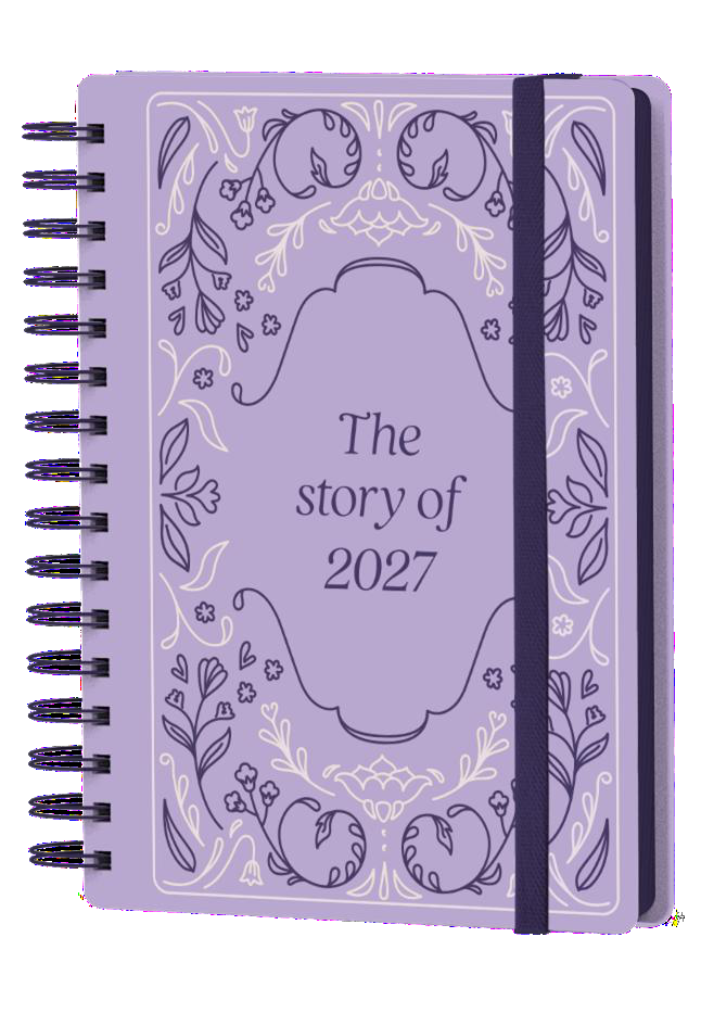 Agenda 10x15 Storybook 2027 2 días por página (10x15 cm)