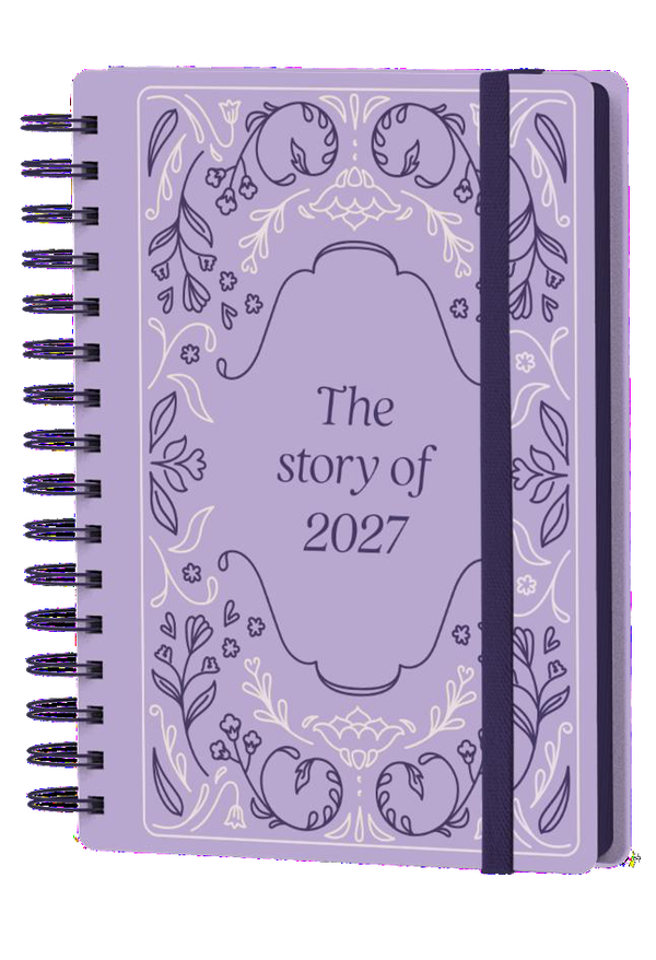 Agenda 10x15 Storybook 2027 2 días por página (10x15 cm)