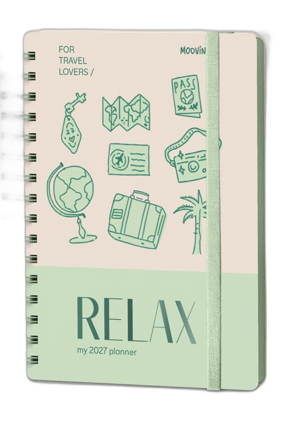 Agenda 10x15 Mood 2027 2 días por página (10x15 cm)