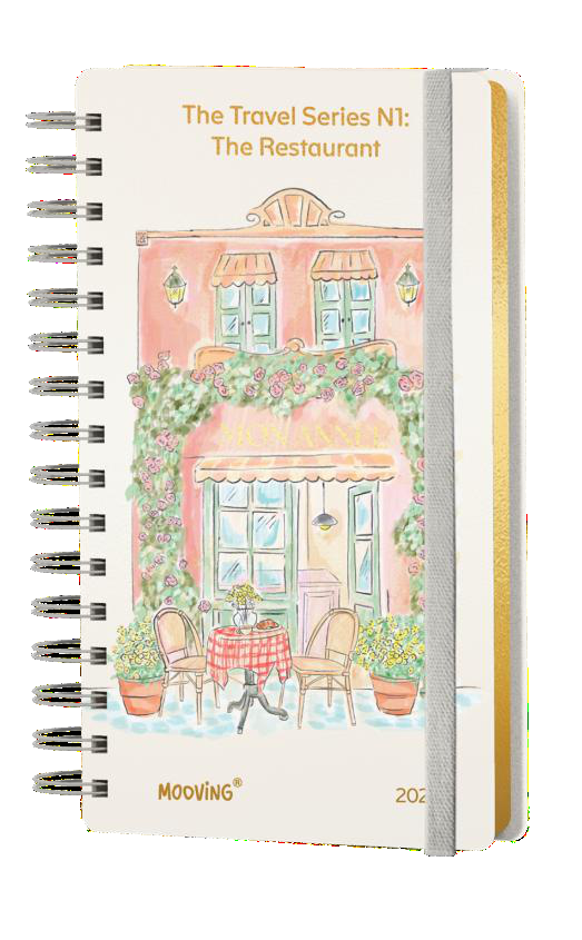 Agenda Pocket Espiralada Travel 2027 (17x9 cm)