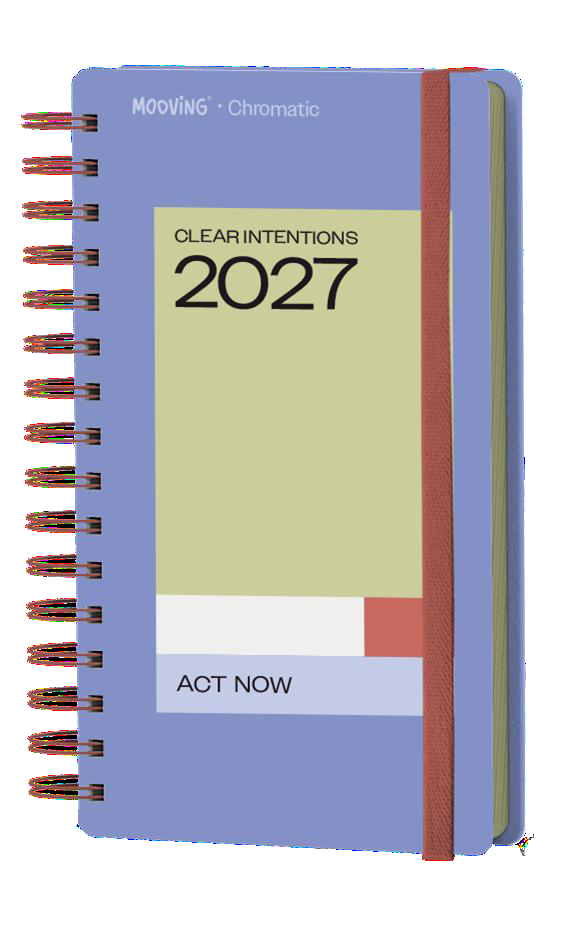 Agenda Pocket Espiralada Chromatic 2027 (17x9 cm)
