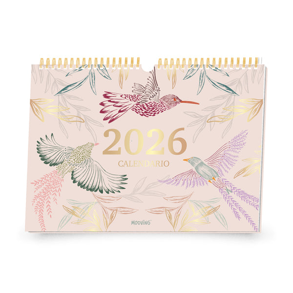 Calendario Boho 2026 35x25