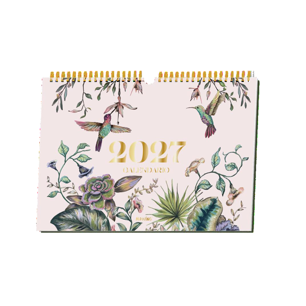Calendario 35x25 Floral 2027 (35x25 cm)