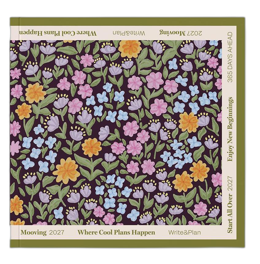 Agenda Cuadrada Liberty 2027 (19x19 cm)