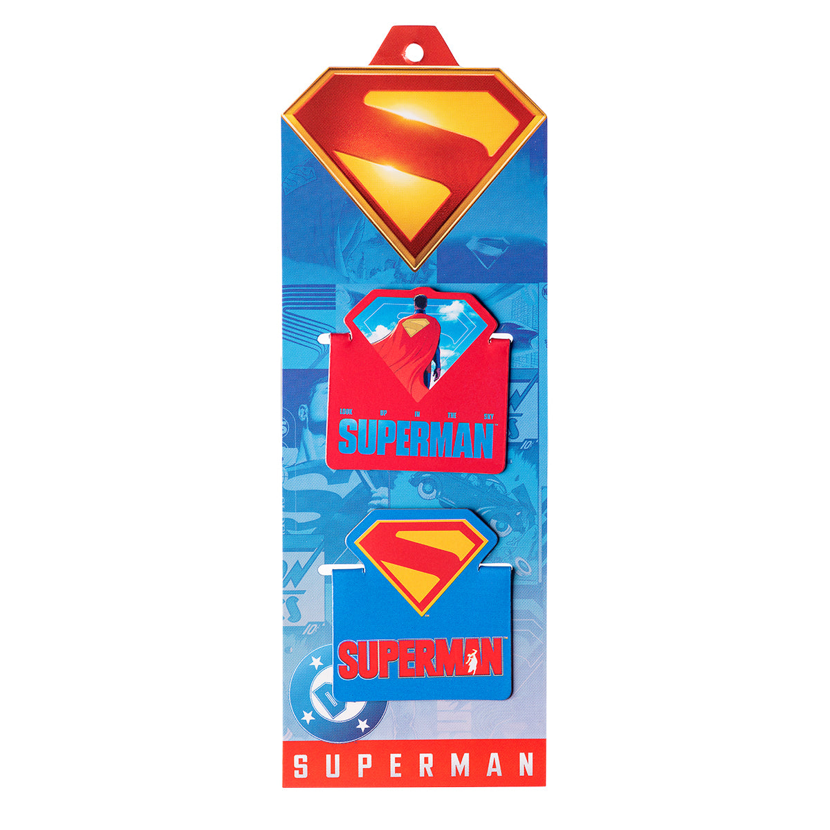 MAW Magnetic Bookmark x 2 Superman
