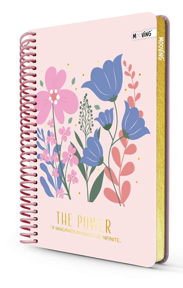 Cuaderno tipo A4 Garden 20,5x28  hoja cuadriculada