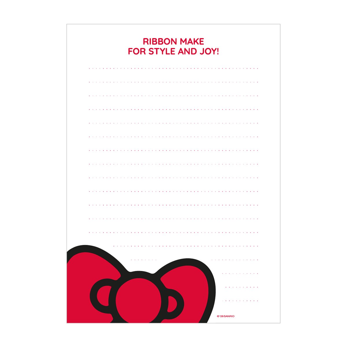 MAW Hello Kitty - Block de notas
