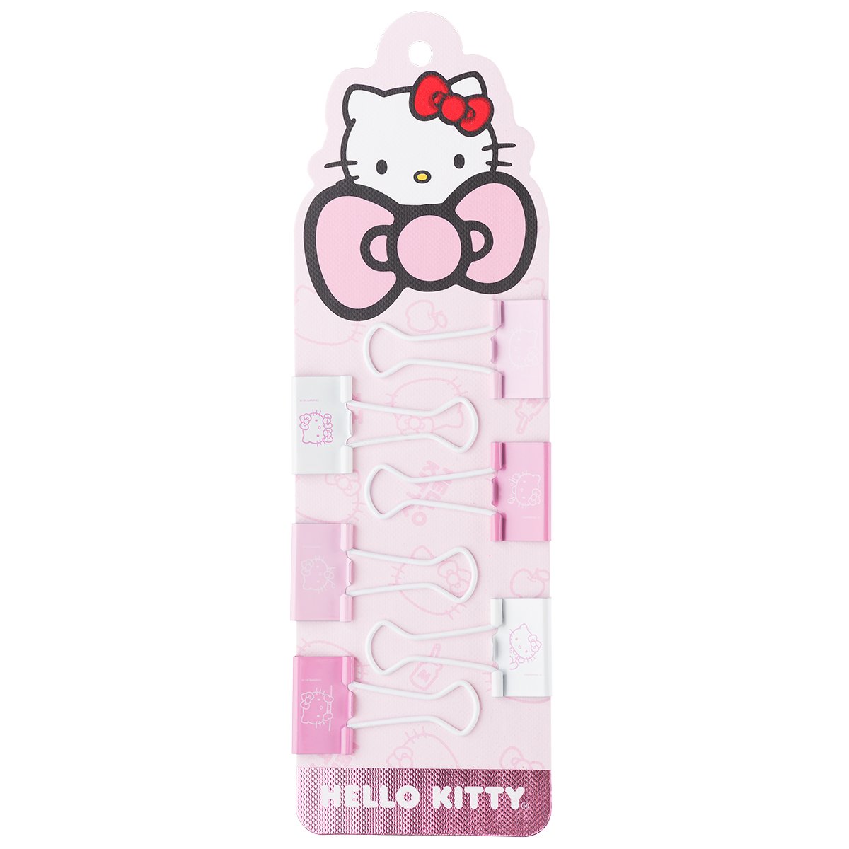 MAW Hello Kitty - Binder clips 25 mm. x 6