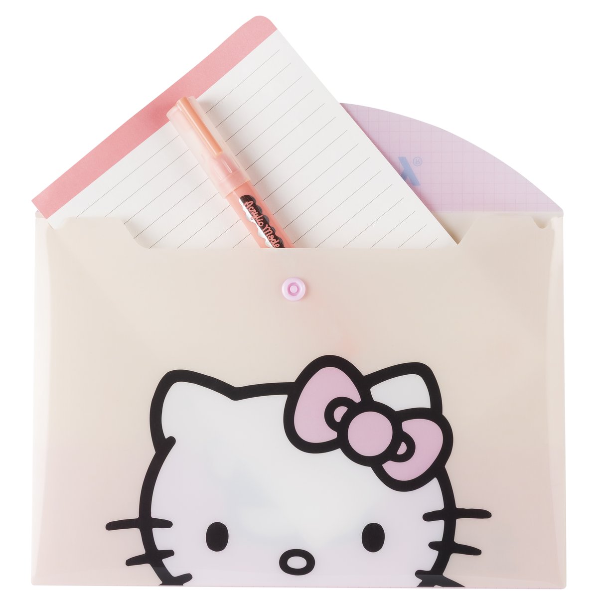 Sobre con boton A5 Hello Kitty
