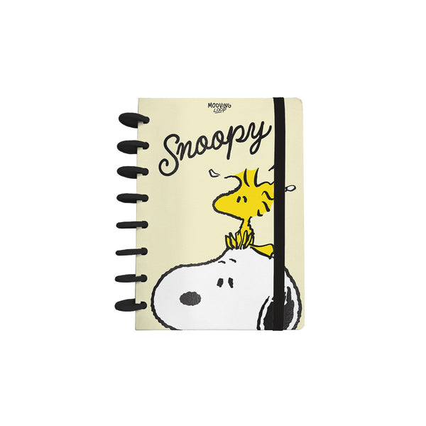 Mooving Loop - Cuaderno de Discos A5 Snoopy