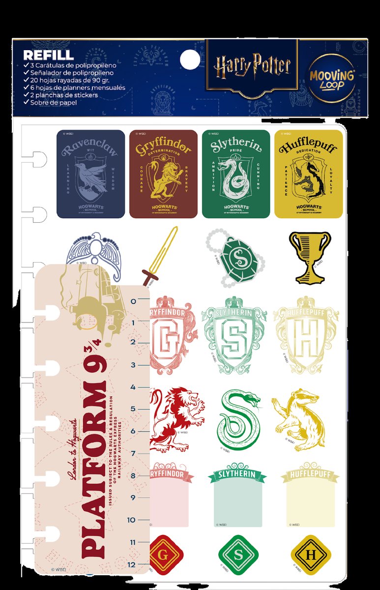 Mooving Loop - Refill Harry Potter A5