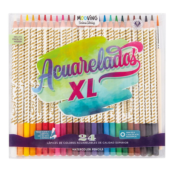 Coloring - Lapices Acuarelables x 24
